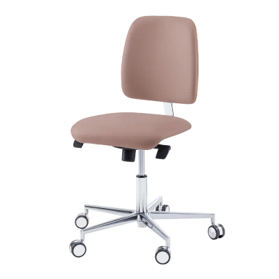 Krzesło podologiczne RUCK STOOL dynamic, comfort, CPL Biały, taupe