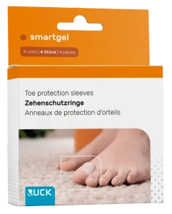 RUCK smartgel, obrączki na palce, średni M, Ø 18 mm, 4 szt.