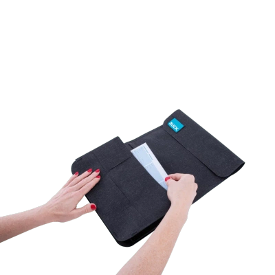 RUCK® teczka na tablet 11’’ lub karty A5, TPU, ciemny granit