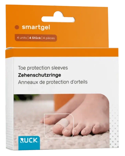 RUCK smartgel, obrączki na palce, średni M, Ø 18 mm, 4 szt.