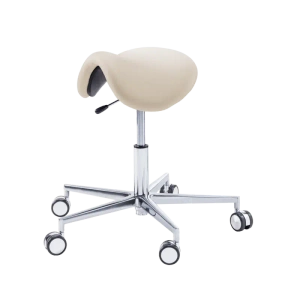 RUCK STOOL saddle taboret podologiczny natural krótki podnośnik