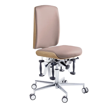 Krzesło zdrowotne RUCK STOOL Bioswing, CPL Dąb, taupe