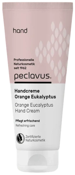 peclavus hand odświeżający krem do rąk pomarańcza i eukaliptus 100 ml