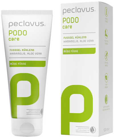 peclavus® PODOcare żel chłodzący do stóp z aloesem, 100 ml