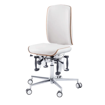 Krzesło zdrowotne RUCK STOOL bioswing, CPL Biały, biały