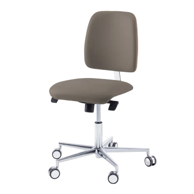 Krzesło podologiczne RUCK STOOL dynamic, comfort, CPL Dąb, mocca