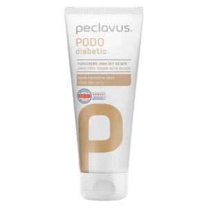 peclavus PODOdiabetic krem do stóp z mocznikiem i mikrosrebrem, 100 ml
