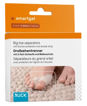 RUCK® smartgel, ochrona Hallux Valgus + separator palucha, 4 szt.