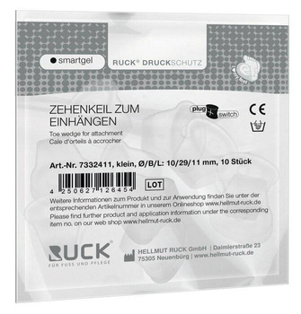 RUCK smartgel plug+switch separator pierścieniowy mały 10 szt.