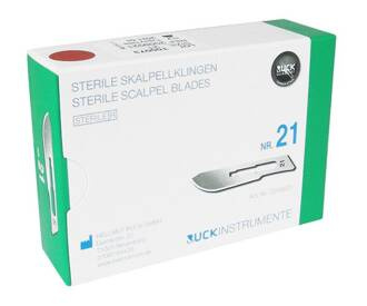 RUCK® - ostrze chirurgiczne 21, 100 szt.