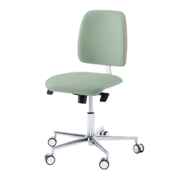 Krzesło podologiczne RUCK STOOL dynamic, comfort, CPL Biały, szałwia