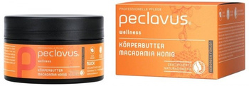 peclavus® wellness masło do pielęgnacji ciała orzechy makadamia i miód, 250 ml