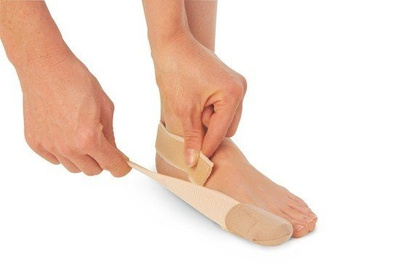 Profilaktyka Hallux Valgus - opaska korekcyjna, 43-47, 2 szt.