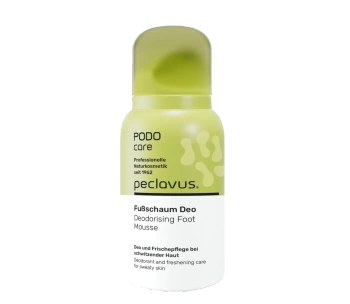 peclavus PODOcare pianka dezodorująca do pocącej się skóry stóp 35 ml
