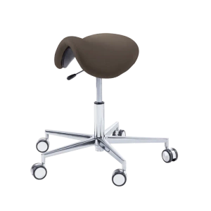 RUCK STOOL saddle taboret podologiczny espresso krótki podnośnik