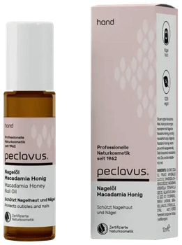 peclavus hand oliwka ochronna do paznokci orzechy makadamia i miód 10 ml