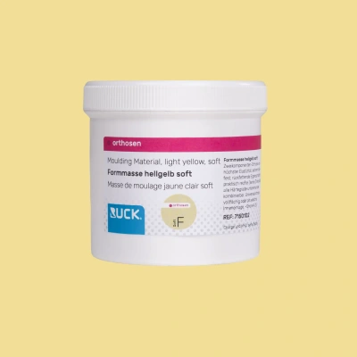 RUCK masa do ortez soft, Shore A 25, jasnożółta, 250 g