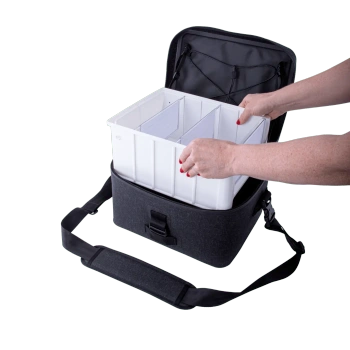 RUCK® torba robocza S z zestawem solid Box L na instrumenty, TPU, ciemny granit