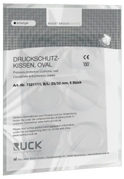 RUCK smartgel Owalne Poduszki Żelowe Ochronne, 25×32 mm, 6 szt.