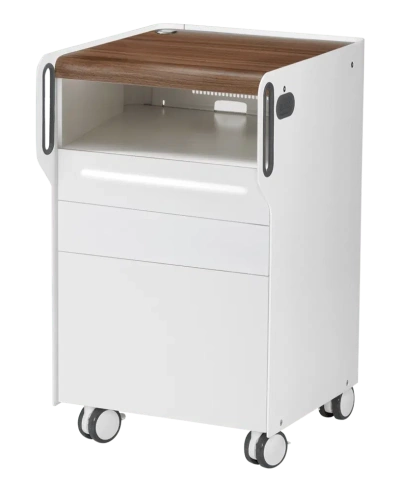  RUCK® ROOM move S szafka podologiczna z lampą LED, CPL orzech