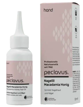 peclavus® hand oliwka ochronna do paznokci orzechy makadamia i miód, 50 ml