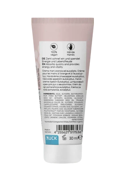 peclavus hand odświeżający krem do rąk pomarańcza i eukaliptus 30 ml
