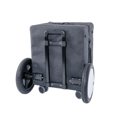 RUCK solid Trolly zestaw z mobilną szafką podologiczną, torbą na akcesoria i kołami 12 cali