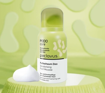 peclavus PODOcare pianka dezodorująca do pocącej się skóry stóp 35 ml