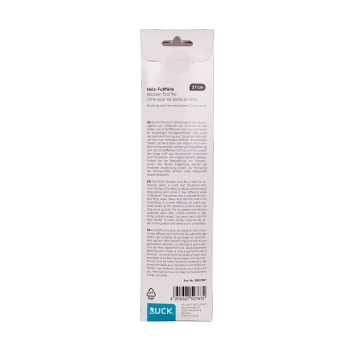 RUCK® Pilnik drewniany do pedicure, dwustronny, 1 szt.