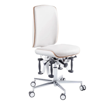 Krzesło zdrowotne RUCK STOOL bioswing, CPL Biały, biały