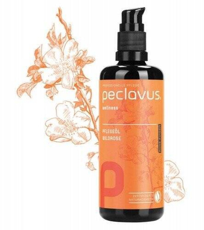 peclavus® wellness olejek pielęgnacyjny dzika róża, 100ml