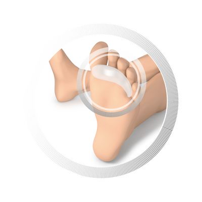 RUCK® smartgel - osłona na palce młotkowate 20 mm, 4 szt.