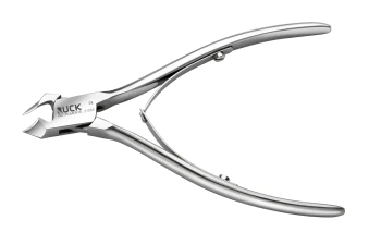 RUCK Mini cążki czołowe do grubych paznokci ze stali nierdzewnej, 11 cm, ostrze 12 mm