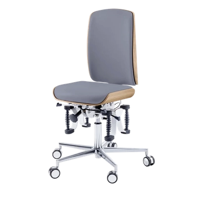 Krzesło zdrowotne RUCK STOOL bioswing, CPL Dąb, ocean 