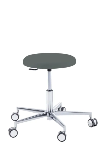 Taboret podologiczny RUCK STOOL round, kamienny