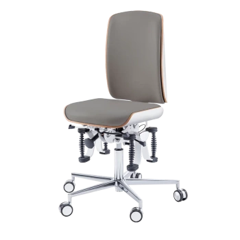 Krzesło zdrowotne RUCK STOOL Bioswing, CPL Biały, kamienny