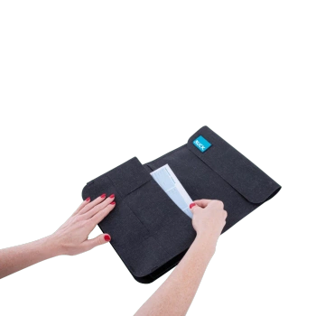 RUCK® teczka na tablet 11’’ lub karty A5, TPU, ciemny granit