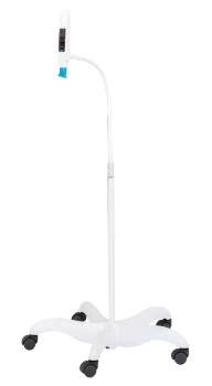 RUCK ViroCap stojak jezdny z ramieniem 60 cm, biały, Ø 16 mm