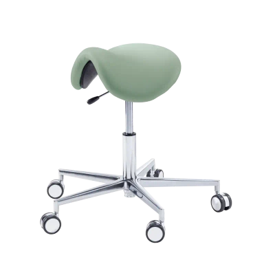 RUCK STOOL saddle taboret podologiczny szałwia krótki podnośnik