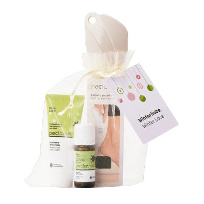 peclavus PODOcare zimowy zestaw do stóp i paznokci w woreczku prezentowym