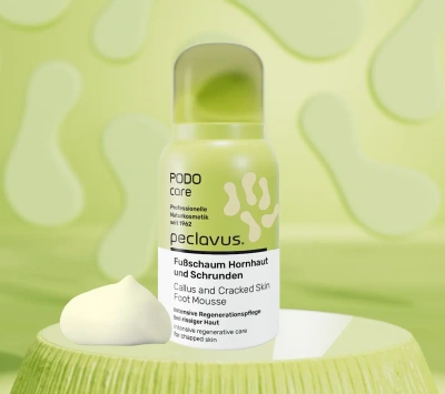 peclavus PODOcare pianka do stóp na zrogowacenia i pęknięcia 35 ml