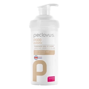 peclavus PODOdiabetic krem do stóp z mocznikiem i mikrosrebrem, 500 ml