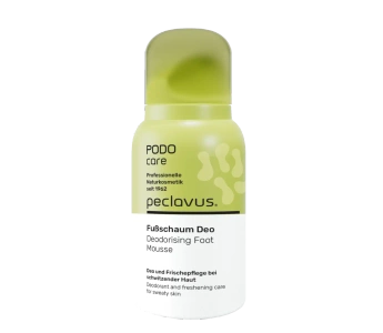peclavus PODOcare pianka dezodorująca do pocącej się skóry stóp 35 ml