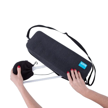 RUCK® torba transportowa na lampę lupę podolog Circle S mobil, TPU, ciemny granit