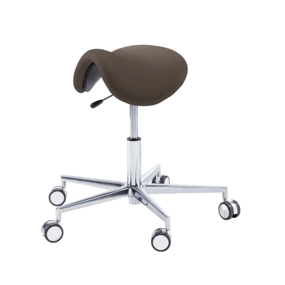RUCK STOOL saddle taboret podologiczny espresso długi podnośnik