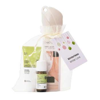 peclavus PODOcare zimowy zestaw do stóp i paznokci w woreczku prezentowym