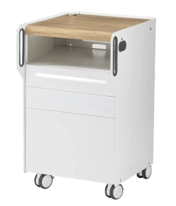 RUCK® ROOM move S szafka podologiczna z lampą LED, CPL dąb