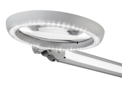 Daylight iQ LED lampa-lupa 3,0 dpt biało-szara