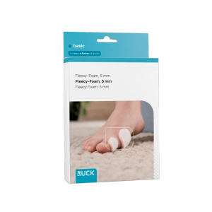 RUCK® - odciążenie do stóp Fleecy Foam, 4 płaty miękkie 7,5 x 11,6 cm