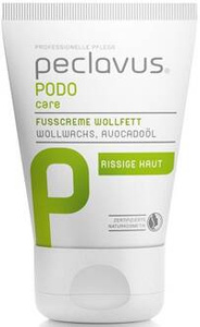 peclavus® PODOcare krem do stóp z lanoliną Wollfett, 30 ml